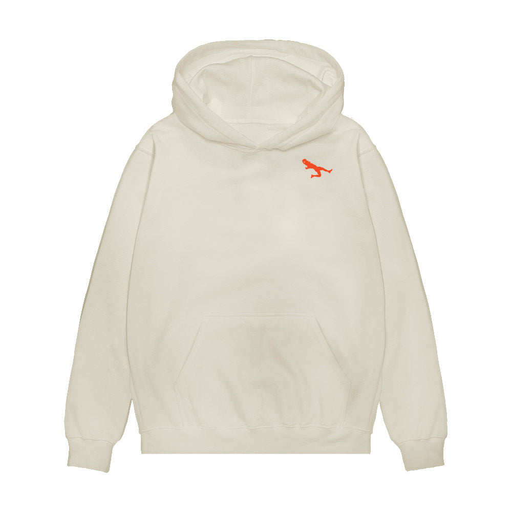Florida - NCAA Football : Vernell Brown III - Caricature Catch of the Year Premium Hooded Sweatshirt-0