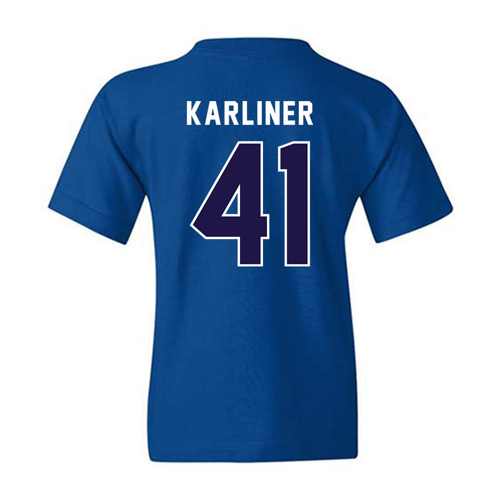 UCSB - NCAA Baseball : Noah Karliner - Classic Shersey Youth T-Shirt-1
