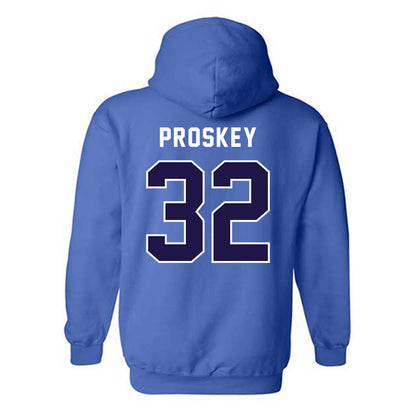 UCSB - NCAA Baseball : Calvin Proskey - Classic Shersey Hooded Sweatshirt-1