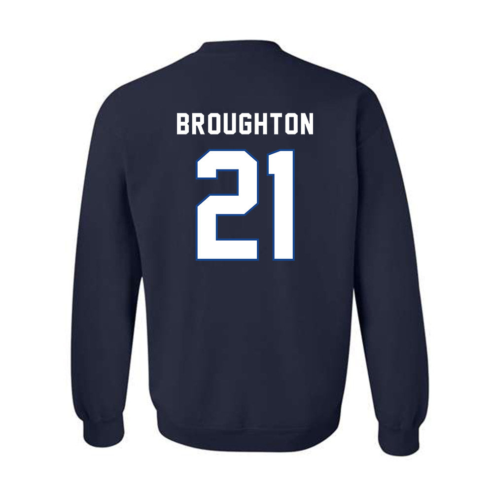 UCSB - NCAA Baseball : Peter Broughton - Classic Shersey Crewneck Sweatshirt-1