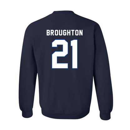 UCSB - NCAA Baseball : Peter Broughton - Classic Shersey Crewneck Sweatshirt-1