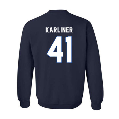 UCSB - NCAA Baseball : Noah Karliner - Classic Shersey Crewneck Sweatshirt-1