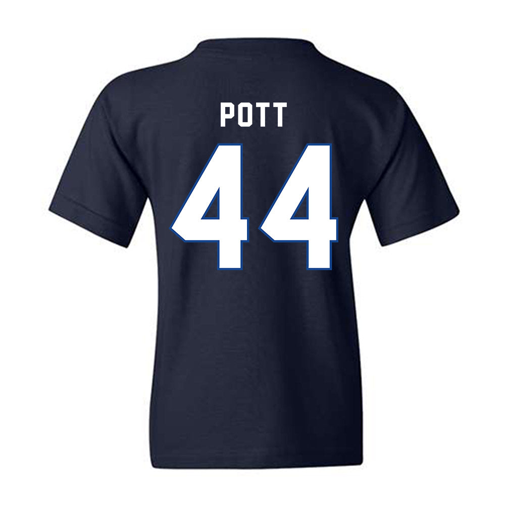 UCSB - NCAA Baseball : Kyle Pott - Classic Shersey Youth T-Shirt-1