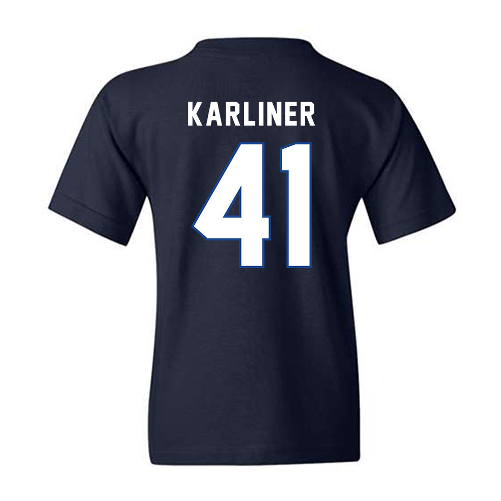 UCSB - NCAA Baseball : Noah Karliner - Classic Shersey Youth T-Shirt-1