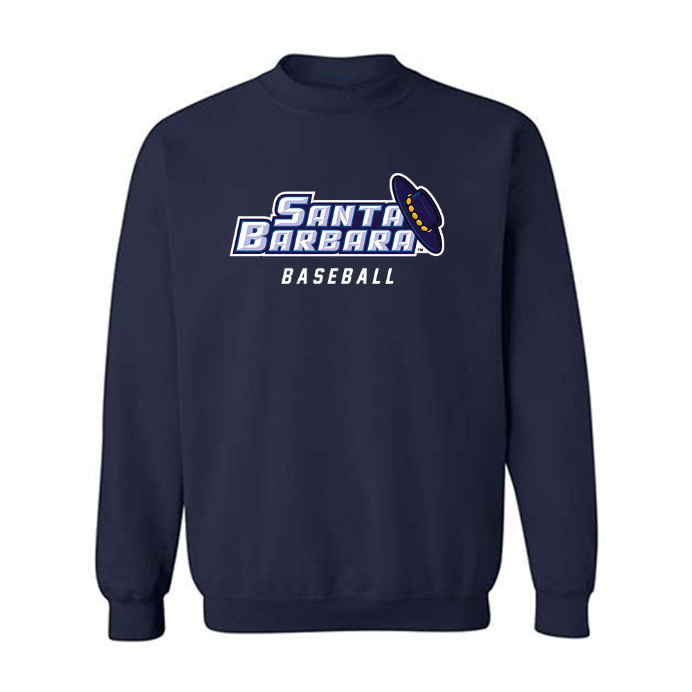 UCSB - NCAA Baseball : Noah Karliner - Classic Shersey Crewneck Sweatshirt-0