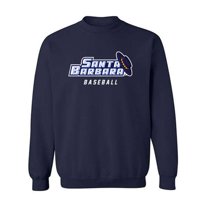UCSB - NCAA Baseball : Noah Karliner - Classic Shersey Crewneck Sweatshirt-0