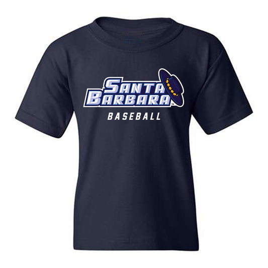 UCSB - NCAA Baseball : Jordan Marian - Classic Shersey Youth T-Shirt-0