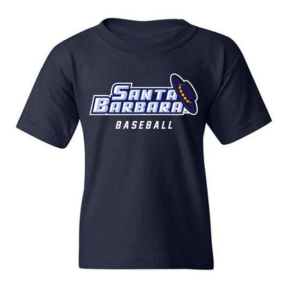 UCSB - NCAA Baseball : Peter Broughton - Classic Shersey Youth T-Shirt-0