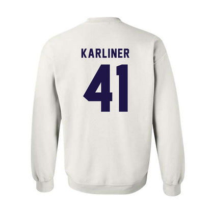 UCSB - NCAA Baseball : Noah Karliner - Classic Shersey Crewneck Sweatshirt-1
