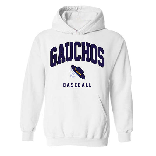 UCSB - NCAA Baseball : Peter Broughton - Classic Shersey Hooded Sweatshirt-0