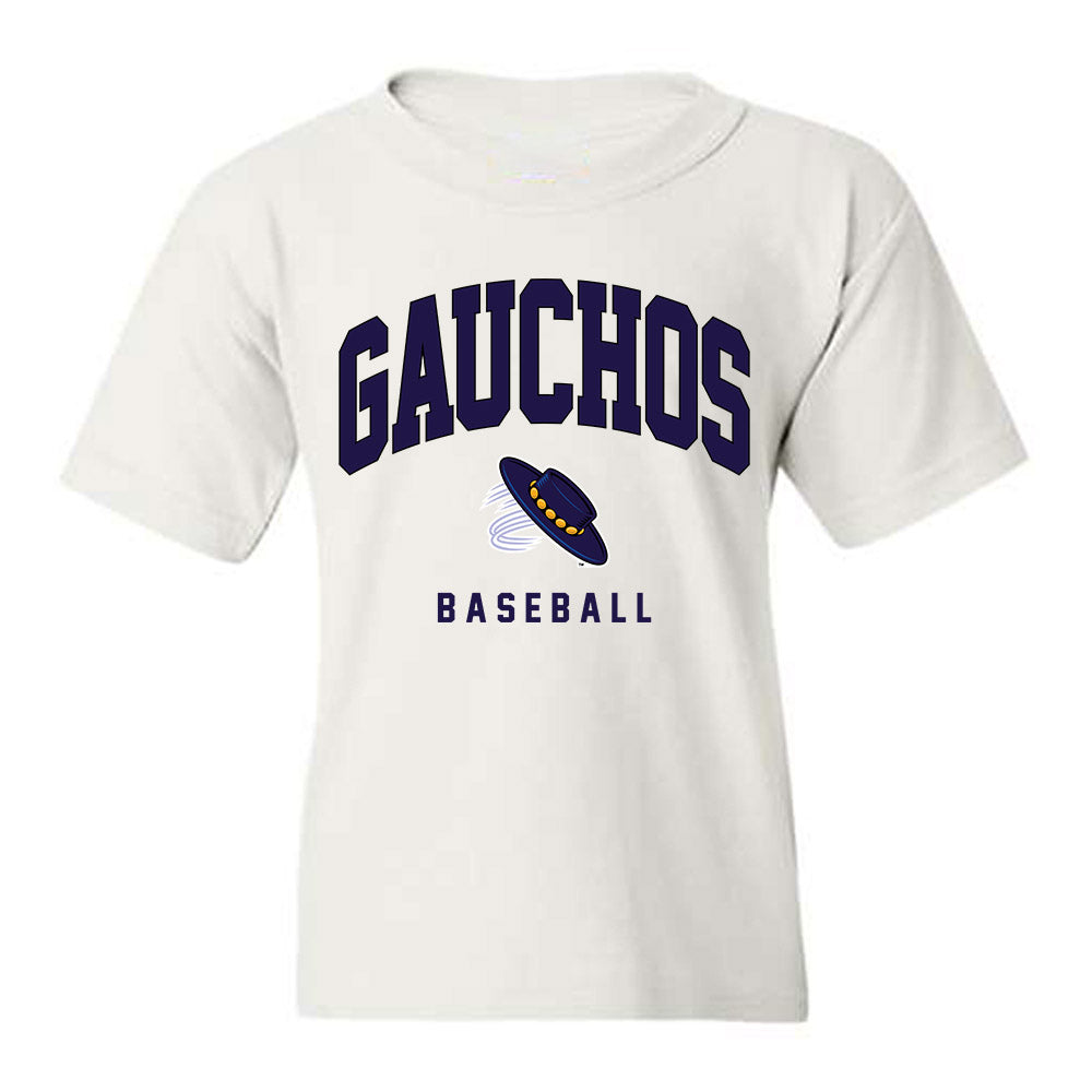 UCSB - NCAA Baseball : Kellan Montgomery - Classic Shersey Youth T-Shirt-0