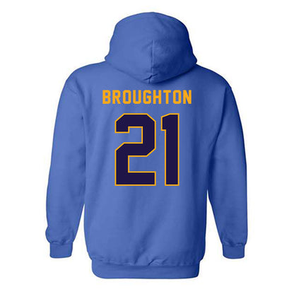 UCSB - NCAA Baseball : Peter Broughton - Classic Shersey Hooded Sweatshirt-1