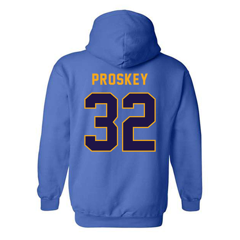 UCSB - NCAA Baseball : Calvin Proskey - Classic Shersey Hooded Sweatshirt-1