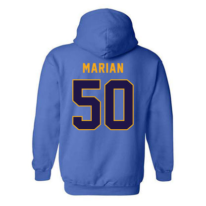 UCSB - NCAA Baseball : Jordan Marian - Classic Shersey Hooded Sweatshirt-1