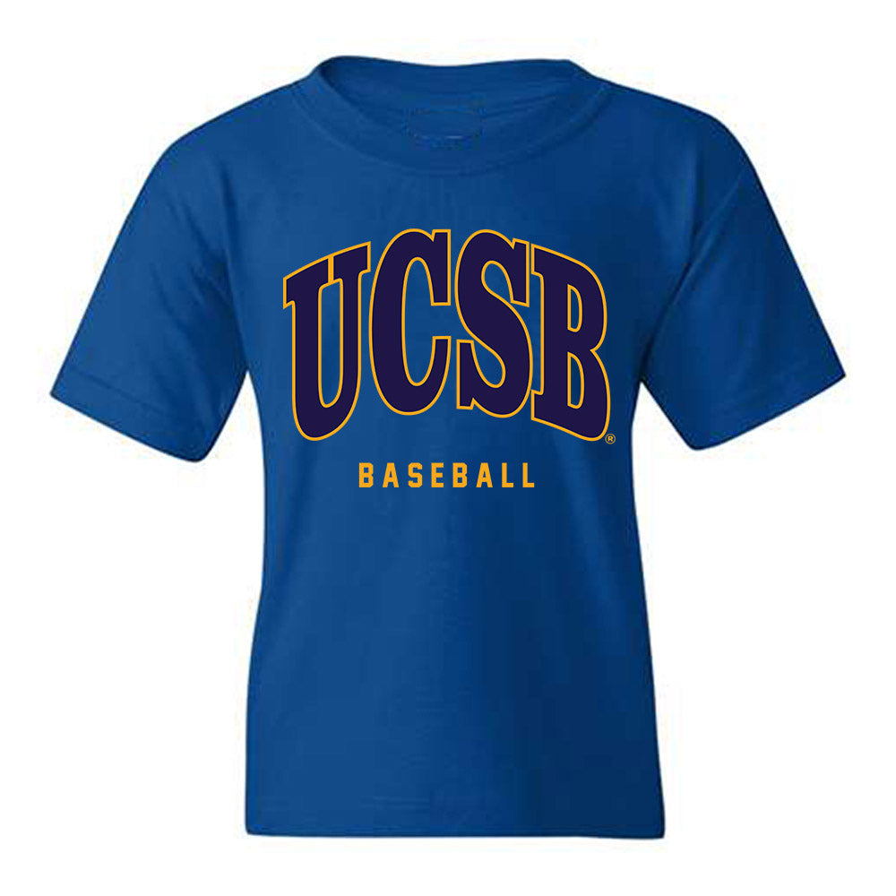 UCSB - NCAA Baseball : Peter Broughton - Classic Shersey Youth T-Shirt-0