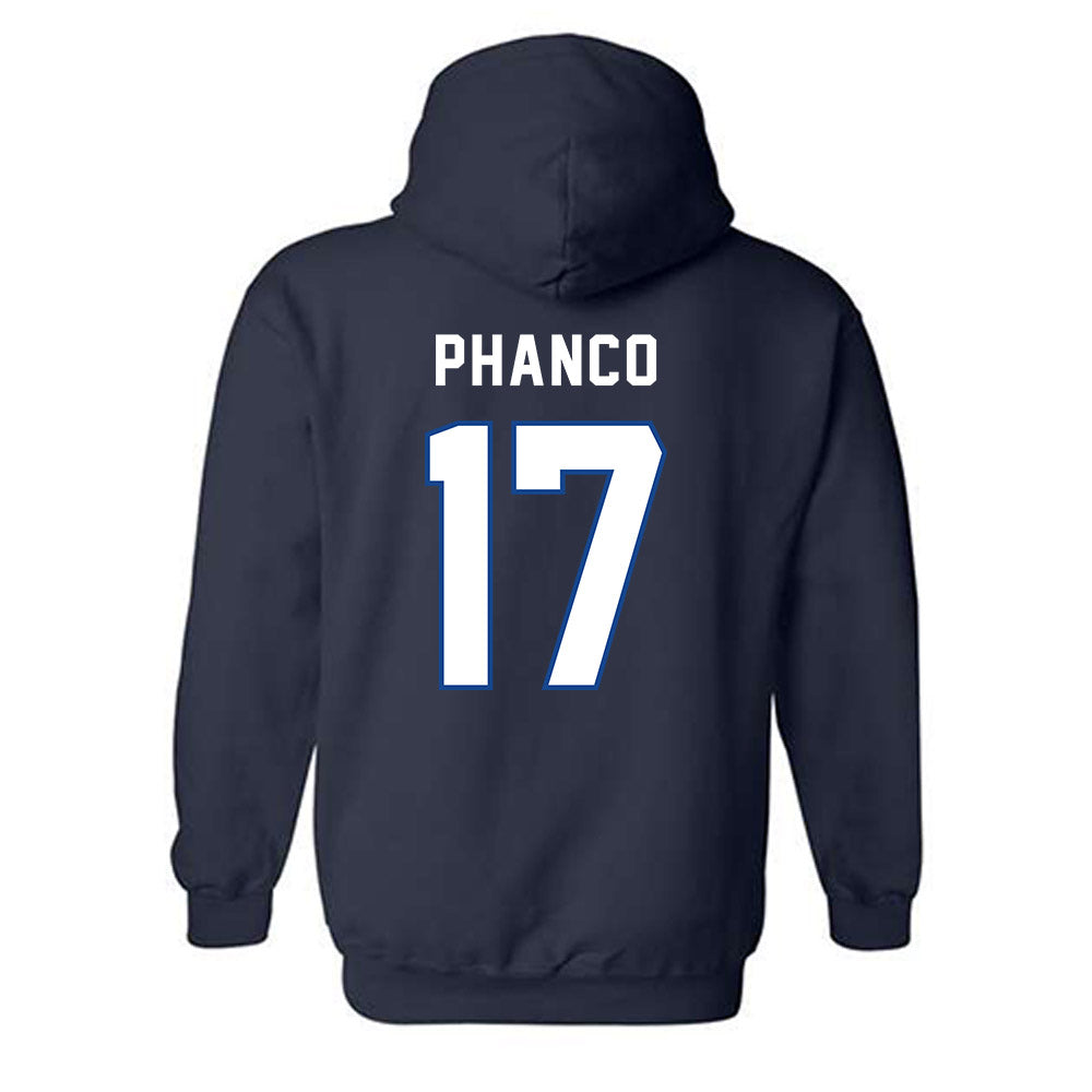 UCSB - NCAA Men's Soccer : Dominick Phanco - Classic Shersey Hooded Sweatshirt-1