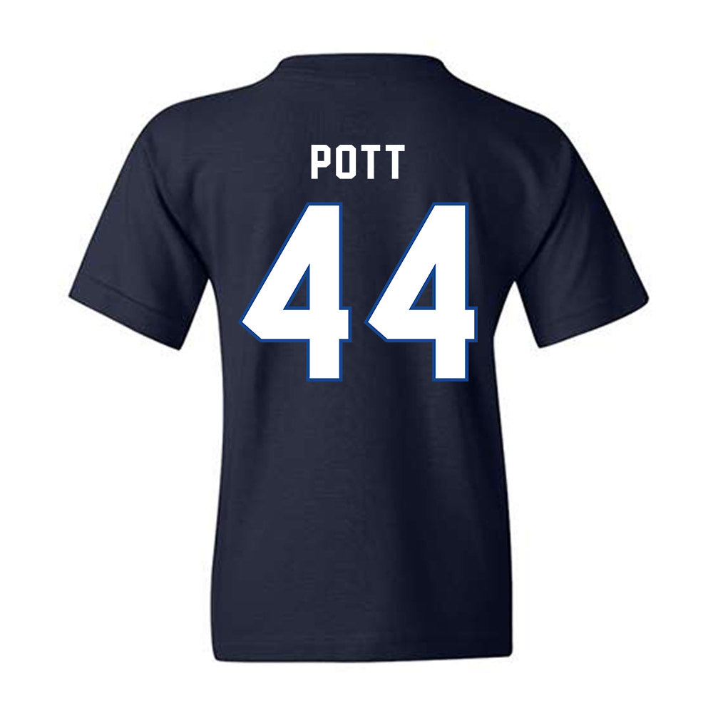 UCSB - NCAA Baseball : Kyle Pott - Classic Shersey Youth T-Shirt-1