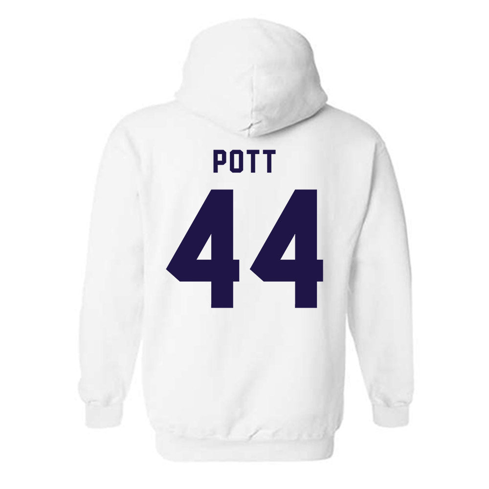 UCSB - NCAA Baseball : Kyle Pott - Classic Shersey Hooded Sweatshirt-1