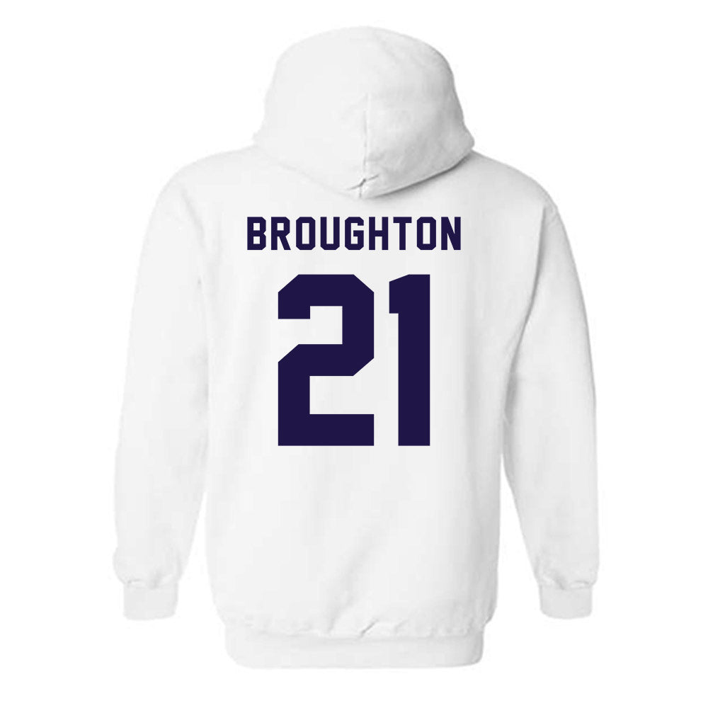 UCSB - NCAA Baseball : Peter Broughton - Classic Shersey Hooded Sweatshirt-1
