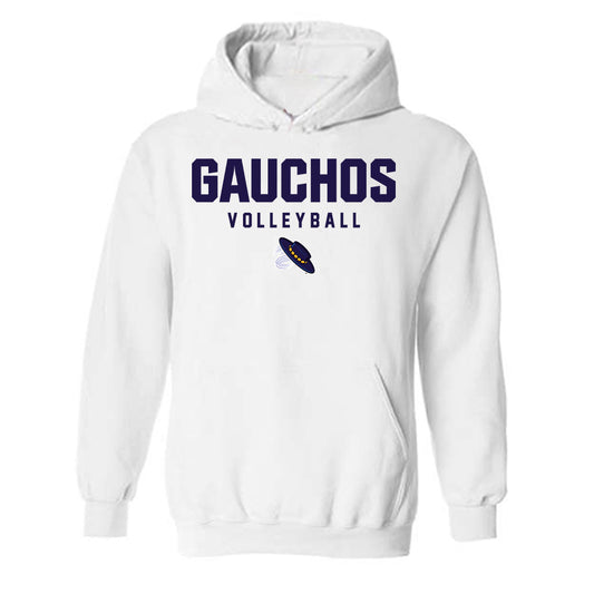 UCSB - NCAA Men's Volleyball : Raglan Kear - Classic Shersey Hooded Sweatshirt-0