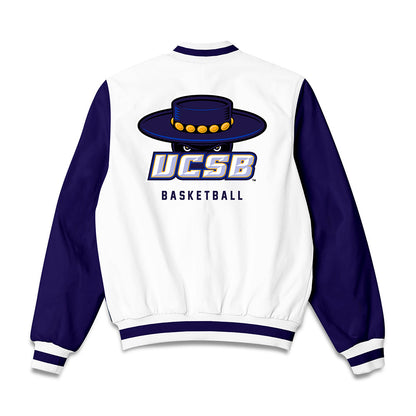 UCSB - NCAA Men's Basketball : CJ Shaw - Bomber Jacket-1