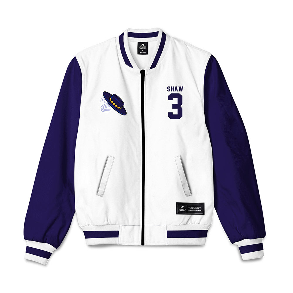 UCSB - NCAA Men's Basketball : CJ Shaw - Bomber Jacket-0