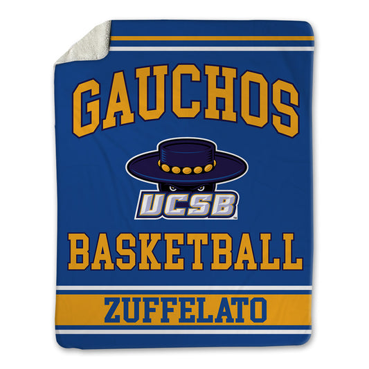 UCSB - NCAA Men's Basketball : Luke Zuffelato - Blanket-0