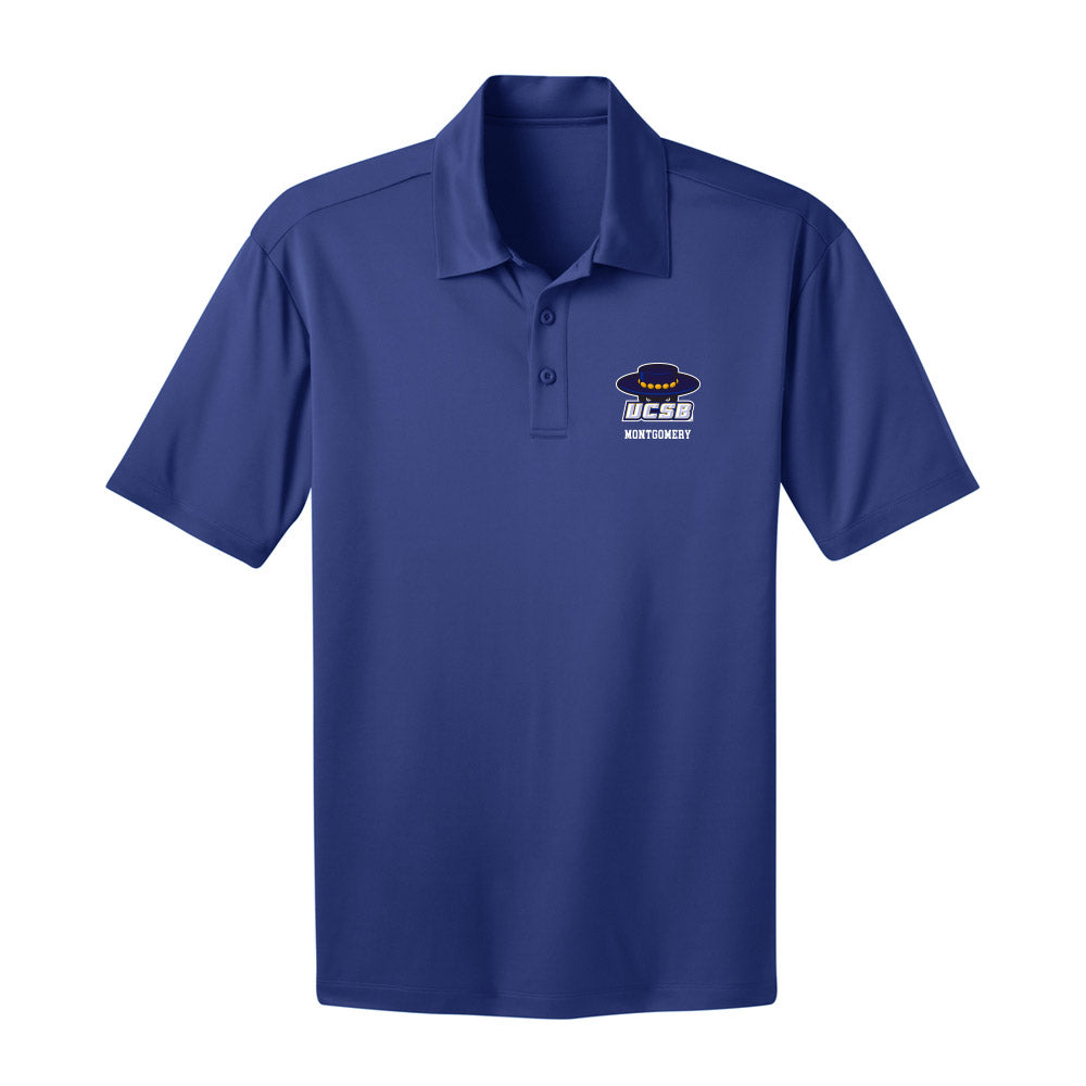 UCSB - NCAA Baseball : Kellan Montgomery - Activewear Polo Shirt-0