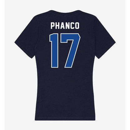 UCSB - NCAA Men's Soccer : Dominick Phanco - Women's V-Neck T-Shirt-1