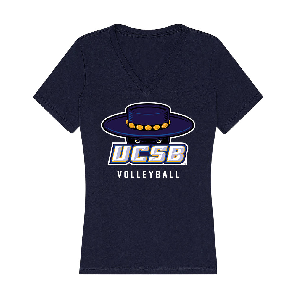 UCSB - NCAA Men's Volleyball : Raglan Kear - Women's V-Neck T-Shirt-0