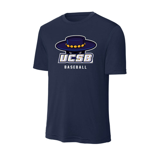 UCSB - NCAA Baseball : Peter Broughton - Activewear T-Shirt-0