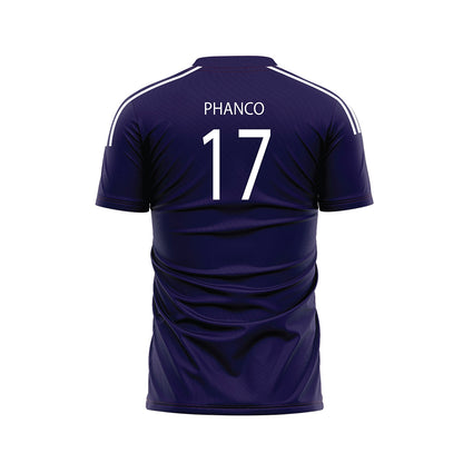 UCSB - NCAA Men's Soccer : Dominick Phanco - Navy Soccer Jersey-1