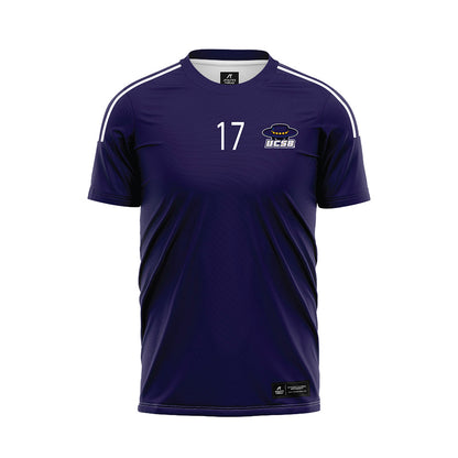 UCSB - NCAA Men's Soccer : Dominick Phanco - Navy Soccer Jersey-0