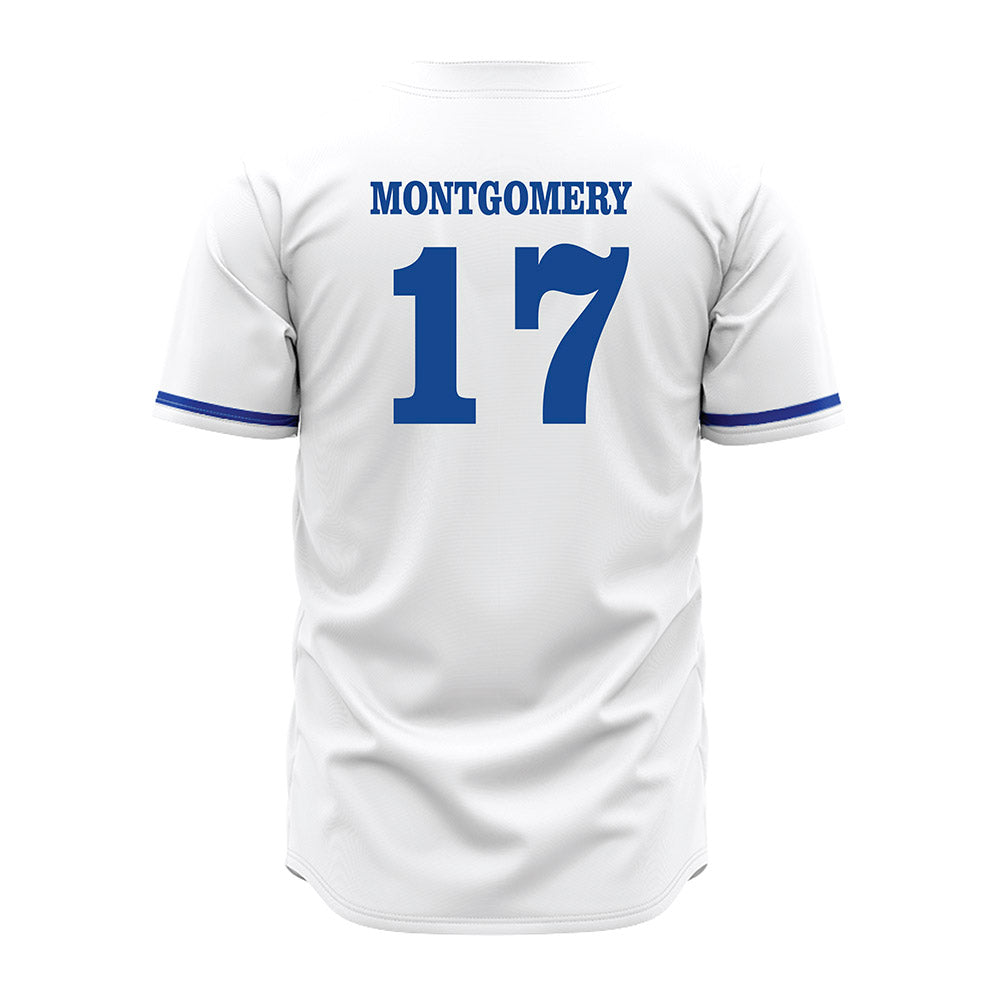 UCSB - NCAA Baseball : Kellan Montgomery - White Jersey-1