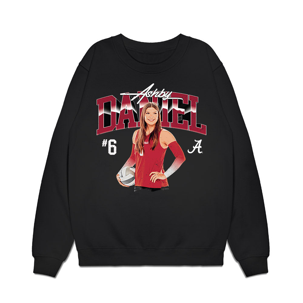 Alabama - NCAA Women's Volleyball : Ashby Daniel - Collage Premium Crewneck Sweatshirt-0