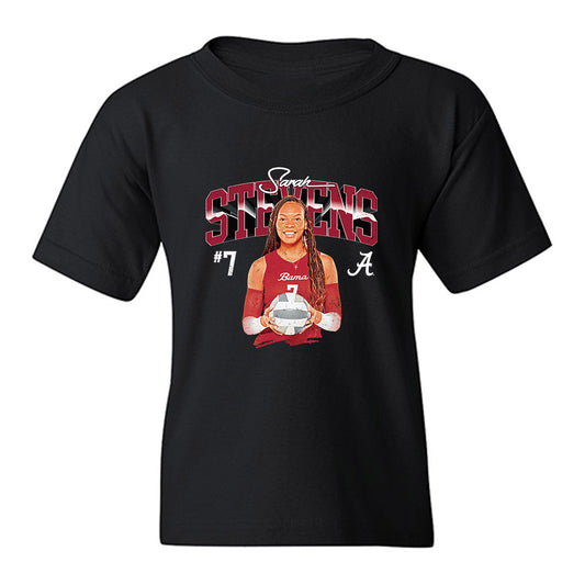 Alabama - NCAA Women's Volleyball : Sarah Stevens - Collage Youth T-Shirt-0