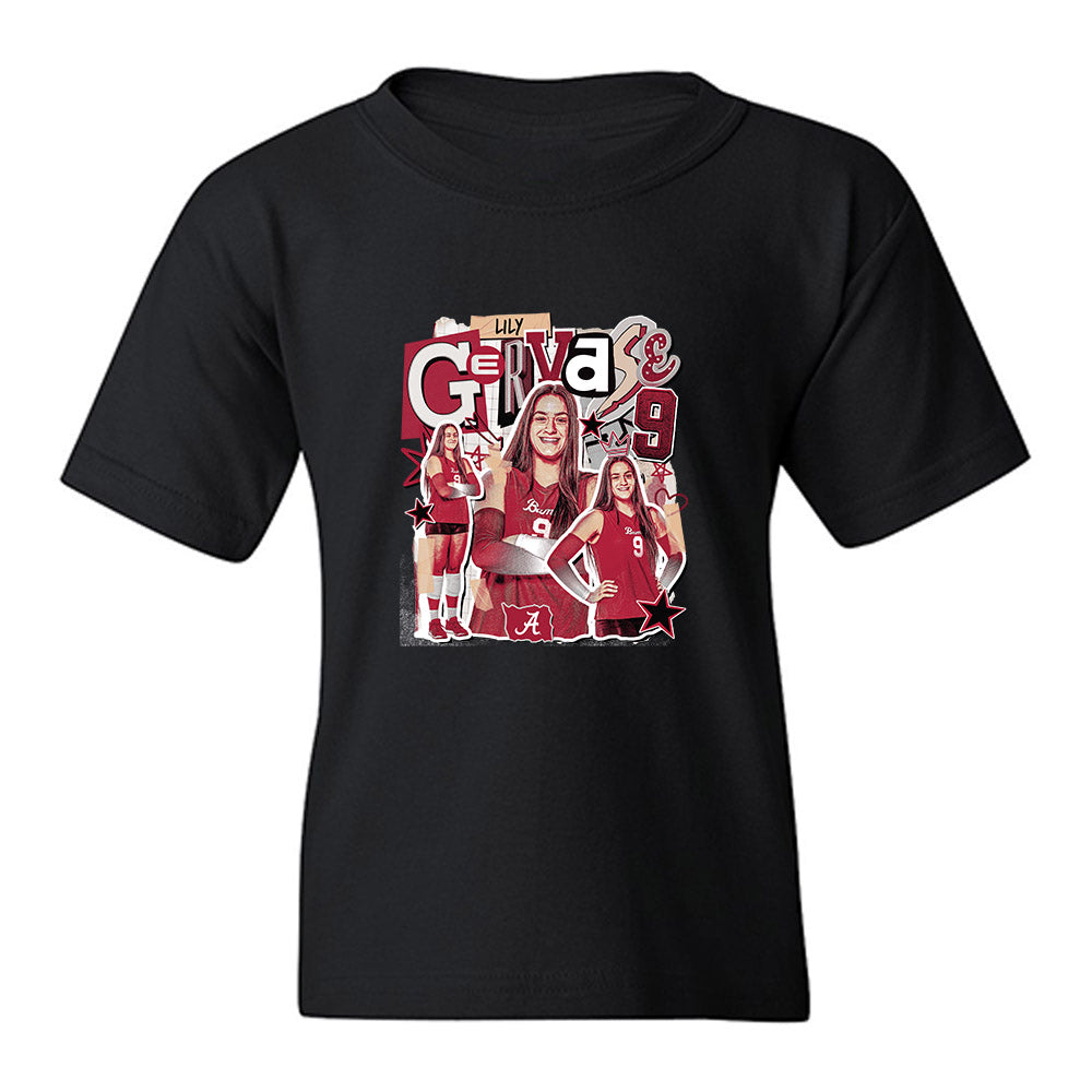Alabama - NCAA Women's Volleyball : Lily Gervase - Collage Youth T-Shirt-0