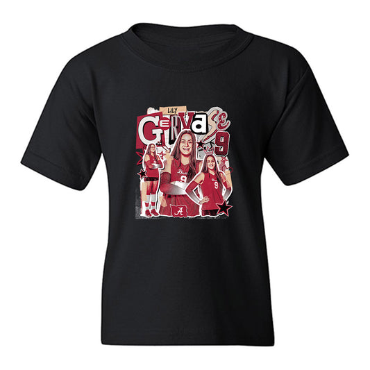 Alabama - NCAA Women's Volleyball : Lily Gervase - Collage Youth T-Shirt-0