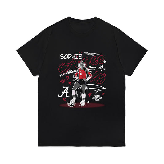 Alabama - NCAA Women's Volleyball : Sophie Agee - Collage Comfort Colors T-Shirt-0