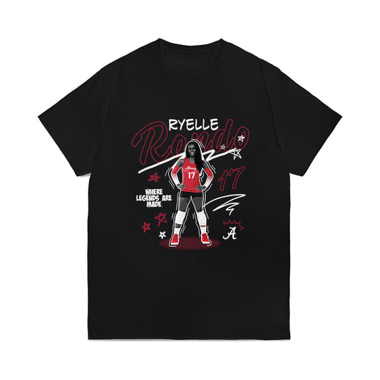 Alabama - NCAA Women's Volleyball : Ryelle Rondo - Collage Comfort Colors T-Shirt-0