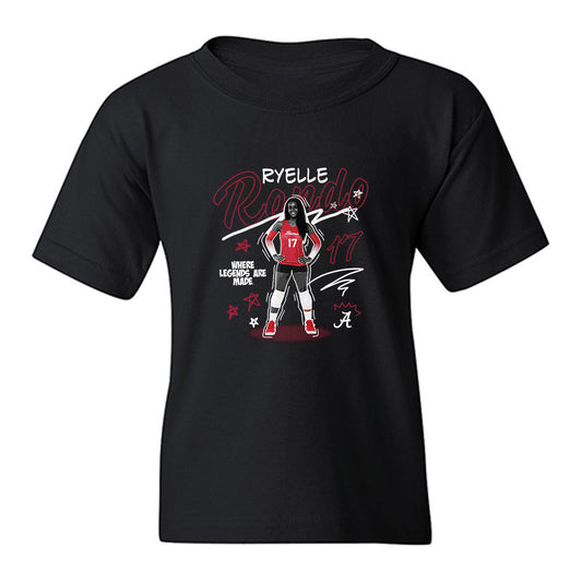 Alabama - NCAA Women's Volleyball : Ryelle Rondo - Collage Youth T-Shirt-0