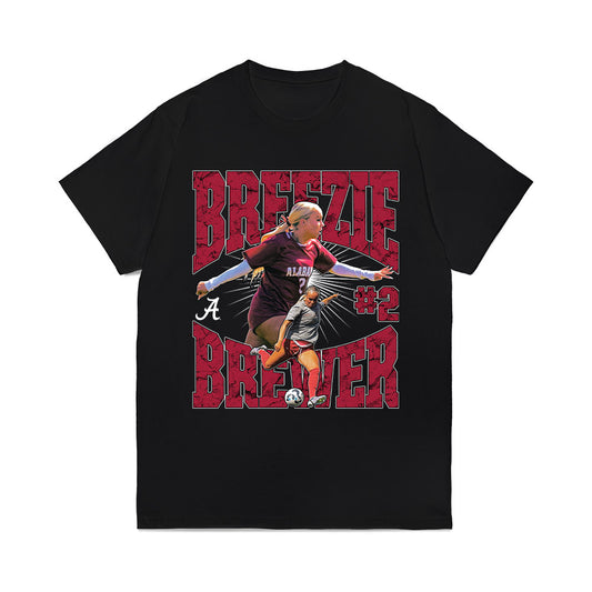 Alabama - NCAA Women's Soccer : Breezie Brewer - Collage Comfort Colors T-Shirt-0