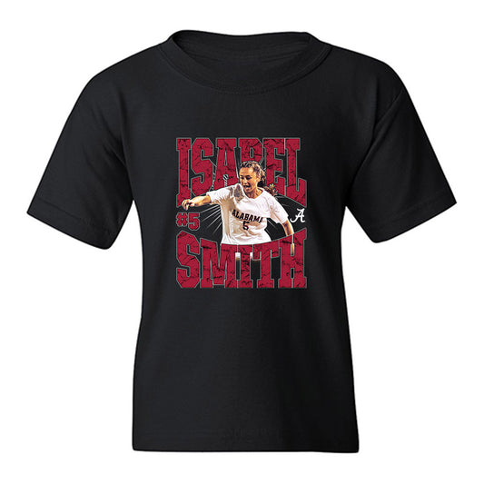 Alabama - NCAA Women's Soccer : Isabel Smith - Collage Youth T-Shirt-0