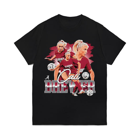 Alabama - NCAA Women's Soccer : Cali Brewer - Collage Comfort Colors T-Shirt-0