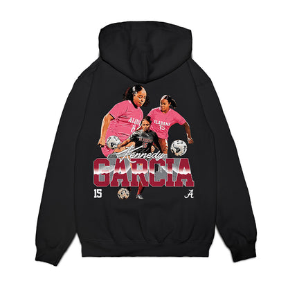 Alabama - NCAA Women's Soccer : Kennedy Garcia - Collage Premium Hooded Sweatshirt-1