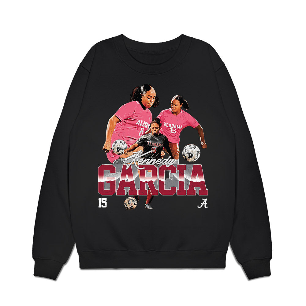 Alabama - NCAA Women's Soccer : Kennedy Garcia - Collage Premium Crewneck Sweatshirt-0