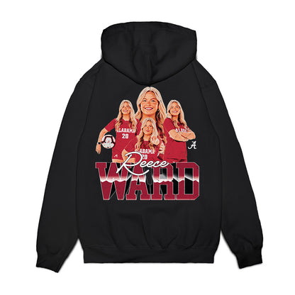 Alabama - NCAA Women's Soccer : Reece Ward - Collage Premium Hooded Sweatshirt-1