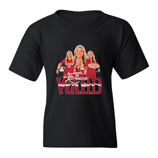 Alabama - NCAA Women's Soccer : Reece Ward - Collage Youth T-Shirt-0