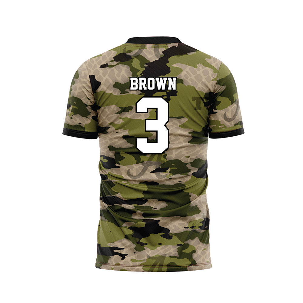 Alabama - NCAA Women's Soccer : Avery Brown - Tusk Camo Soccer Jersey-1