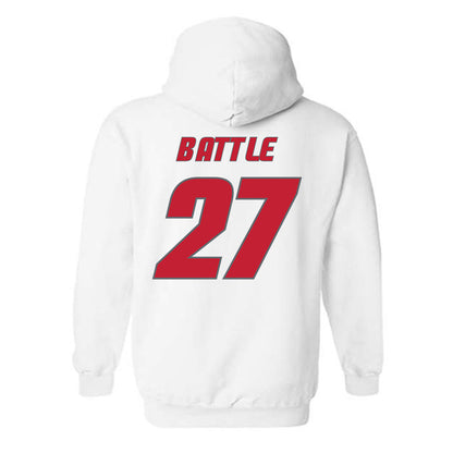 New Mexico - NCAA Football : Kj Battle - Classic Shersey Hooded Sweatshirt-1